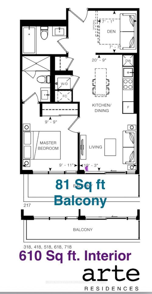 518-3009 Novar Rd, Mississauga, ON, L5B1S4 | Card Image