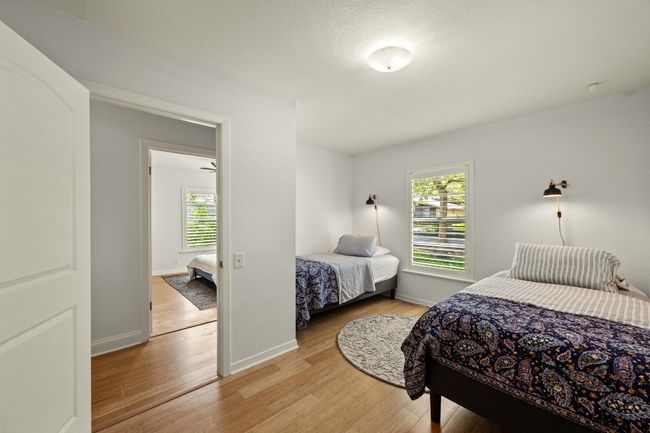 The bamboo flooring carries through the house. | Image 17