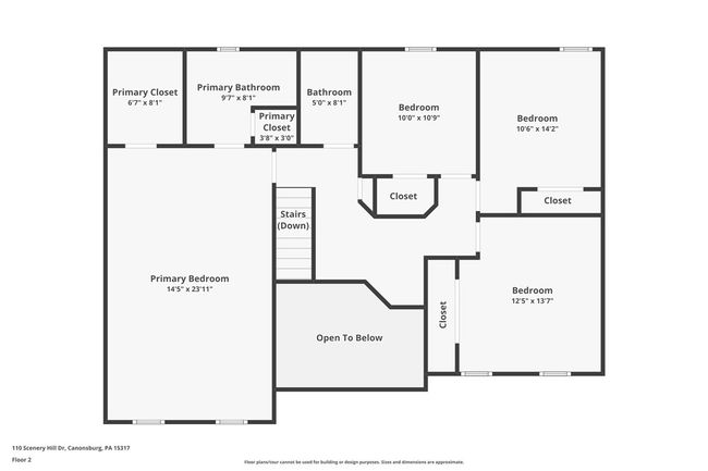 110 Scenery Hill Dr., House other with 4 bedrooms, 4 bathrooms and 2 parking in Cecil PA | Image 46
