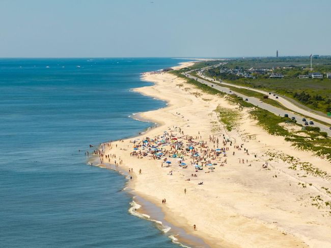 Drone / aerial view with a beach view and a water view | Image 12