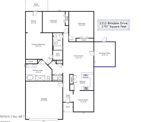 1212 Birkdale Dr, Winnabow, NC, 28479-5695 | Card Image