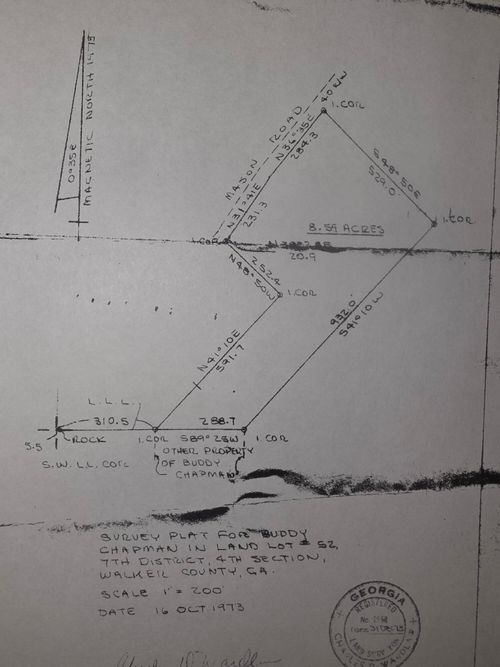 0 Lee Mason Rd, La Fayette, GA, 30728 | Card Image