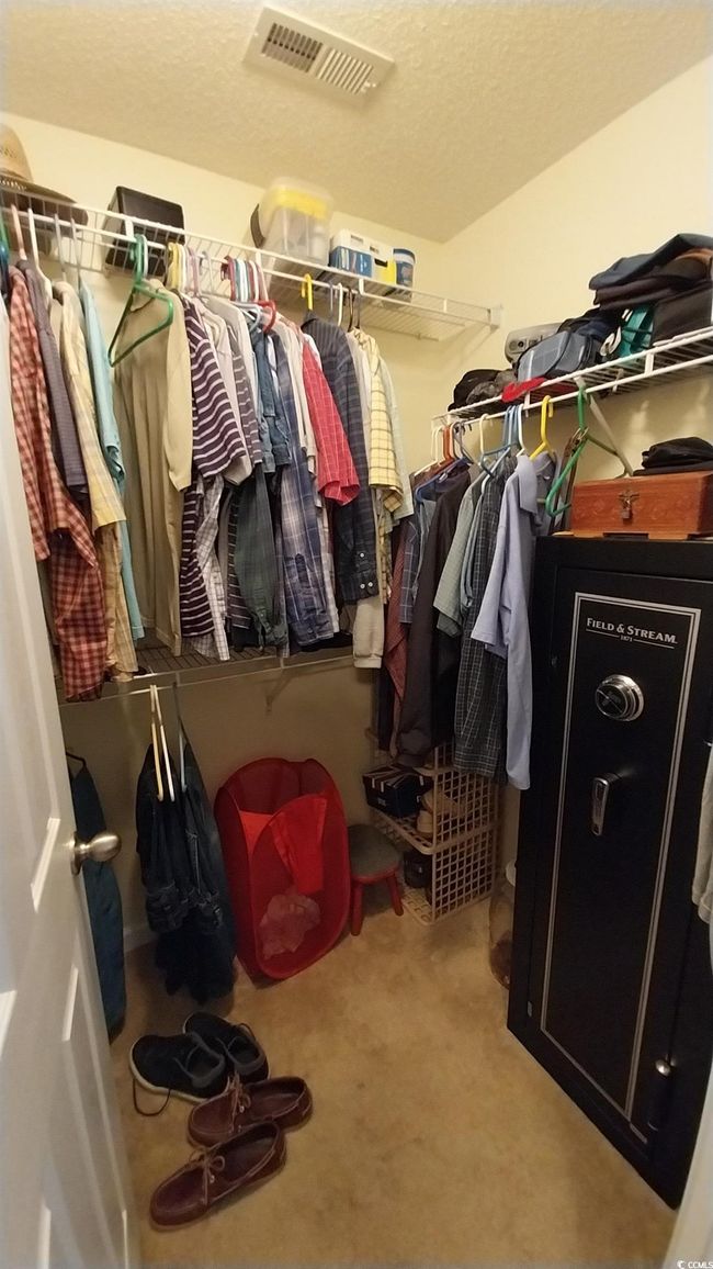 Spacious closet with carpet floors | Image 9