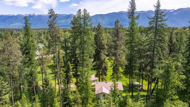 View of mountain backdrop featuring a heavily wooded area | Image 63