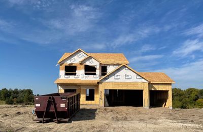 3240 Jandura Ave NE- Photo taken of progress on 9-13-24. Windows and roofing will be installed soon. Home is located on a spacious CUL-DE-SAC homesite offering beautiful nature views! | Image 2