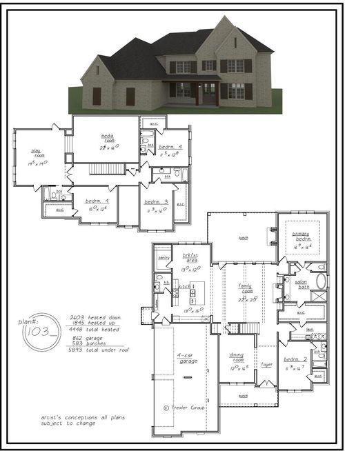 1834 New Riverdale Rd, Germantown, TN, 38138-2604 | Card Image