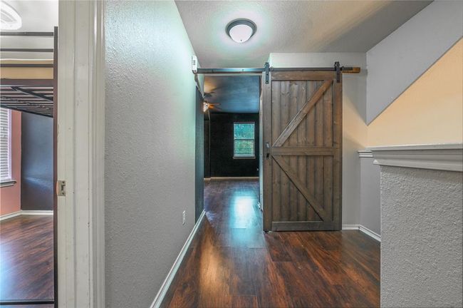 Barn door leading into Game Room | Image 22