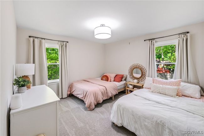 Bedroom with light carpet | Image 16