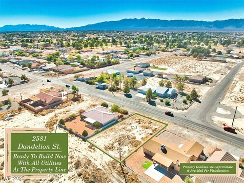 2581 S Dandelion St, Pahrump, NV, 89048-6554 | Card Image