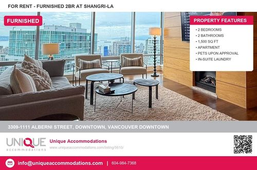 3309-1111 Alberni St, Vancouver, BC, V6E4V2 | Card Image