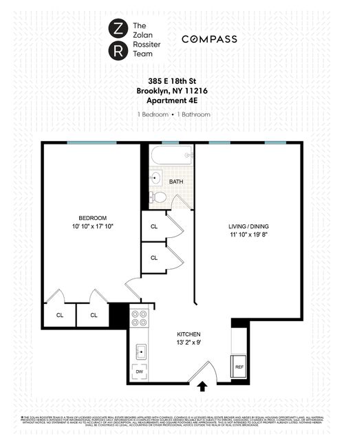 4e-385 E 18th St, Brooklyn, NY, 11226-5748 | Card Image
