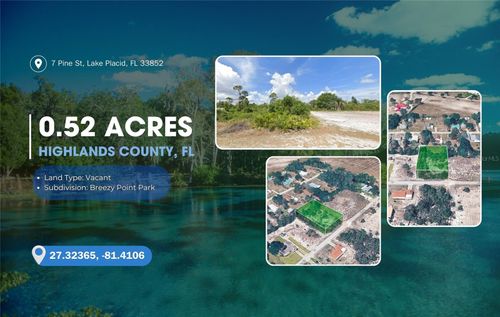 7 Pine St, Lake Placid, FL, 33852-7094 | Card Image