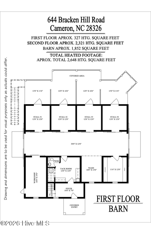 644 Bracken Hill Rd, Cameron, NC, 28326-6111 | Card Image