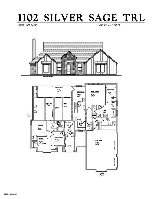 1102 Silver Sage Trl, Weatherford, TX, 76085-3981 | Card Image