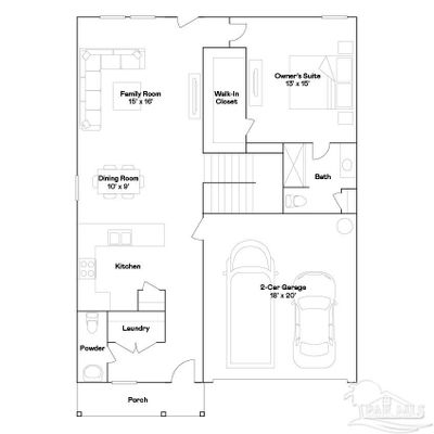 LOT-12F - 6724 Paso Fino Drive, House other with 4 bedrooms, 2 bathrooms and 2 parking in Pensacola FL | Image 2