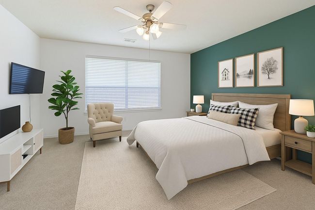 Virtual Staging for master bed | Image 19
