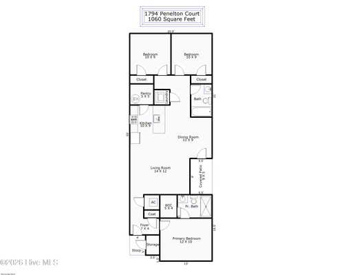 1794 Penelton Ct Se, Bolivia, NC, 28422-5602 | Card Image