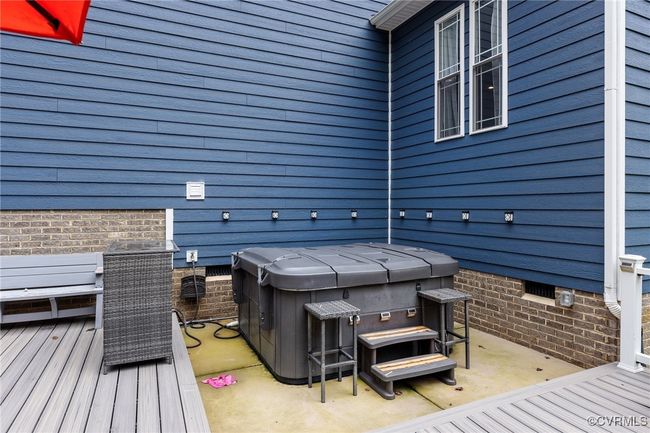 Wooden terrace with a hot tub | Image 38