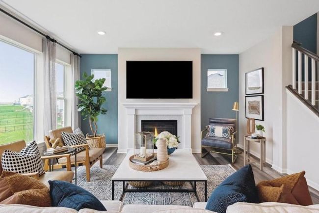 Ontario Model Home Living Room. | Image 7