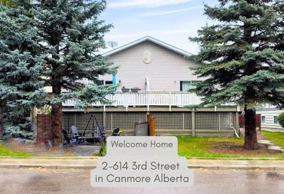 2 - 614 3 St, Home with 3 bedrooms, 1 bathrooms and 1 parking in Canmore AB | Image 1