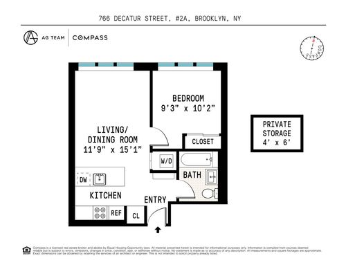 2a-766 Decatur St, Brooklyn, NY, 11233-6897 | Card Image