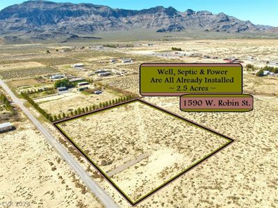 1590 W Robin Street, Home with 0 bedrooms, 0 bathrooms and null parking in Pahrump NV | Image 1