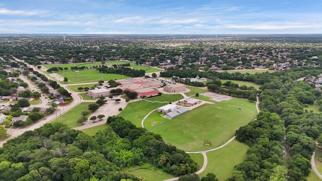 Aerial view of a tree filled landscape | Image 10