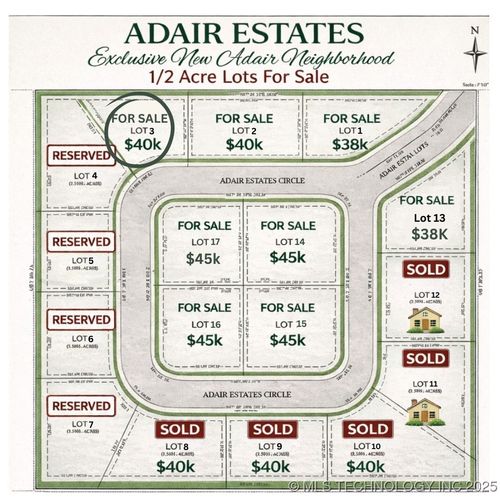 552 Adair Estates Cir, Adair, OK, 74330-5003 | Card Image