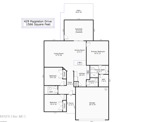 429 Poppleton Dr, Hampstead, NC, 28443-5803 | Card Image