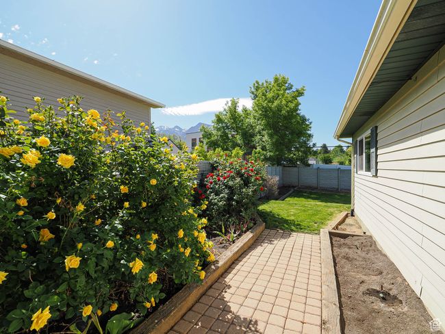 View of patio with a vegetable garden | Image 33
