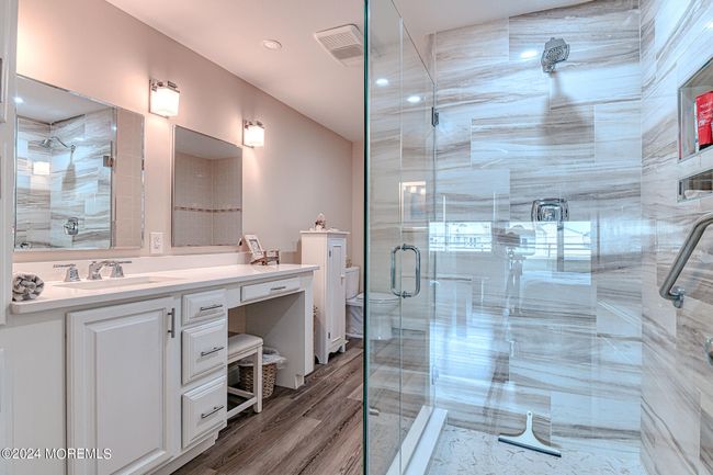 Primary Bathroom with Jacuzzi Type Tub and Separate Shower | Image 17