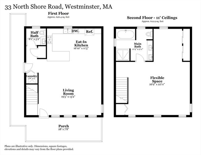 33 N Shore Rd, House other with 1 bedrooms, 2 bathrooms and 3 parking in Westminster MA | Image 42