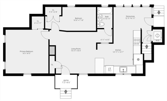 1 - 56 Tainter St, Condo with 2 bedrooms, 1 bathrooms and 2 parking in Medford MA | Image 31