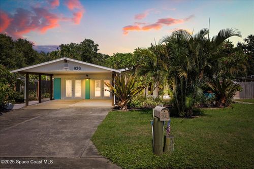 936 Santa Cruz Rd, Cocoa Beach, FL, 32931-3057 | Card Image