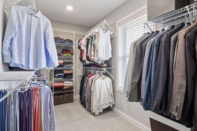 Large walk-in closet accessed from primary bath | Image 21