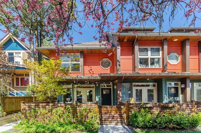 1181 E 19 Th Avenue, Townhouse with 2 bedrooms, 1 bathrooms and 1 parking in Vancouver BC | Image 1