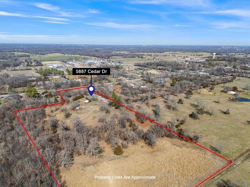 5887 Cedar Dr, Colcord, OK, 74338-3299 | Card Image
