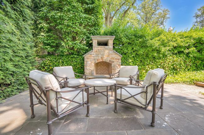 Fire Pit w. blue stone patio and bocce ball court | Image 24
