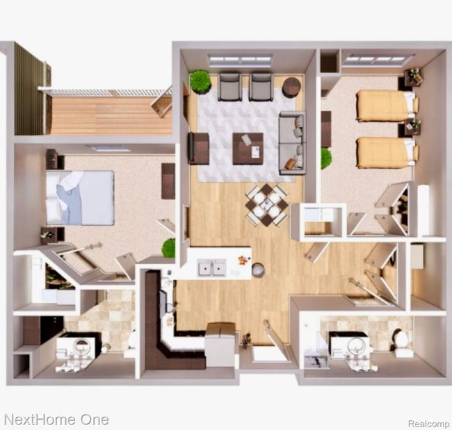 APT-236 - 20905 Pontiac Trl, Condo with 2 bedrooms, 2 bathrooms and null parking in South Lyon MI | Image 5