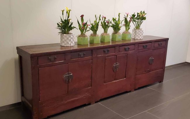 Fresh flowers in the lobby changed regularly. | Image 36