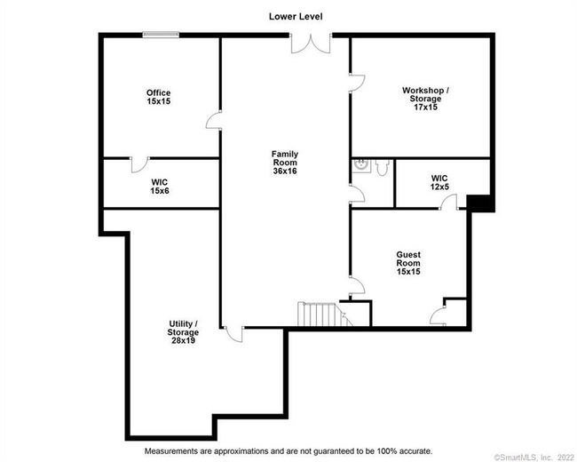 Lower level floor plan. | Image 40