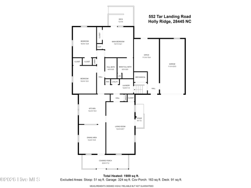 552 Tar Landing Rd, Holly Ridge, NC, 28445-7670 | Card Image
