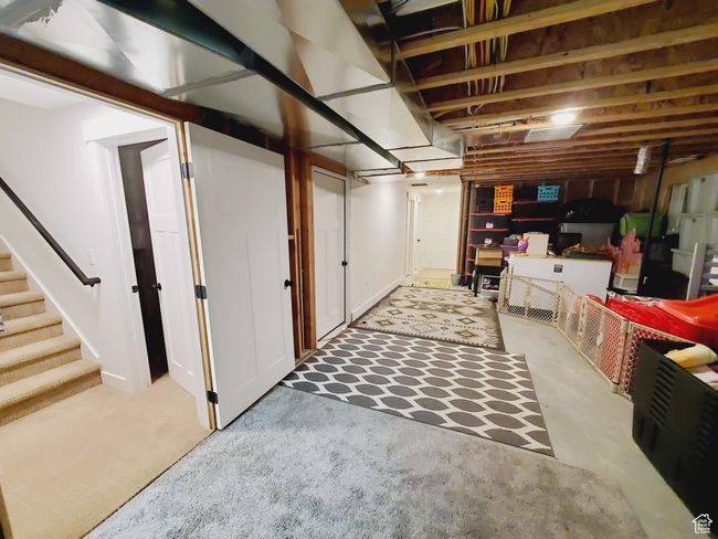 Finished below grade area with stairs | Image 23