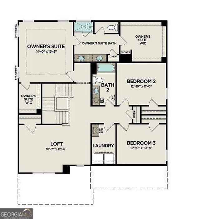 135 Rushing View Gln, House other with 4 bedrooms, 4 bathrooms and null parking in DALLAS GA | Image 43