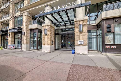 401 - 51 Waterfront Mews Sw, Home with 2 bedrooms, 2 bathrooms and 3 parking in Calgary AB | Card Image