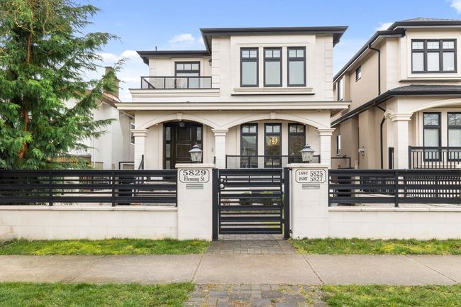 5829 Fleming Street, House other with 8 bedrooms, 7 bathrooms and 2 parking in Vancouver BC | Image 1