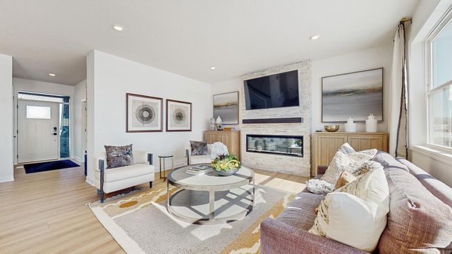(Photo of a model home, actual features may vary) Notice the stunning natural light pouring into this spacious Great Room. | Image 6
