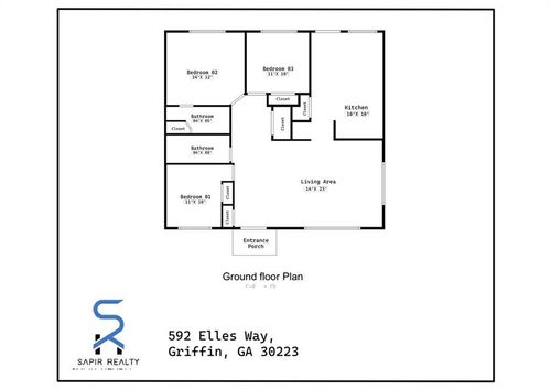 592 Elles Way, Griffin, GA, 30223-3576 | Card Image