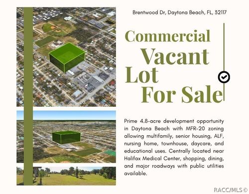 0 Brentwood Dr, Daytona Beach, FL, 32117 | Card Image