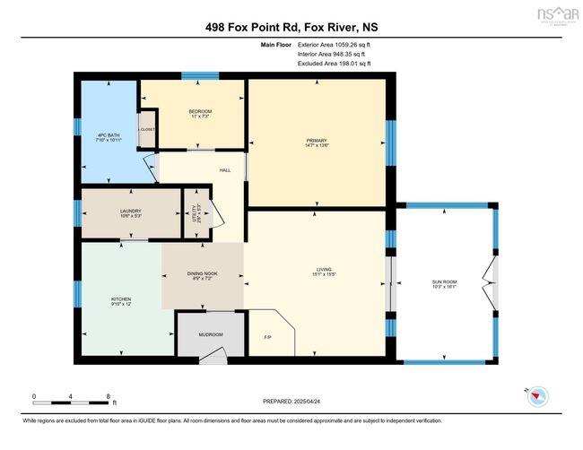 498 Fox Point Rd, House other with 2 bedrooms, 1 bathrooms and null parking in Fox River NS | Image 6